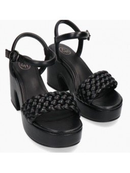 OAK01 NAPPA FOULARD BLACK ASH