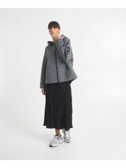 F159T039 FELPA CAPPUCCIO OBLO